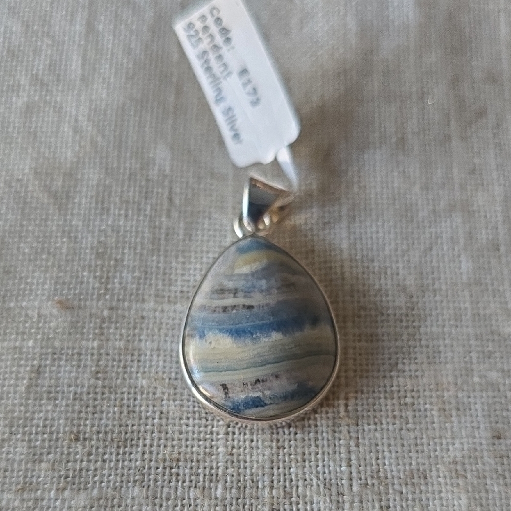 925 Sterling Silver~Scheelite Pendant